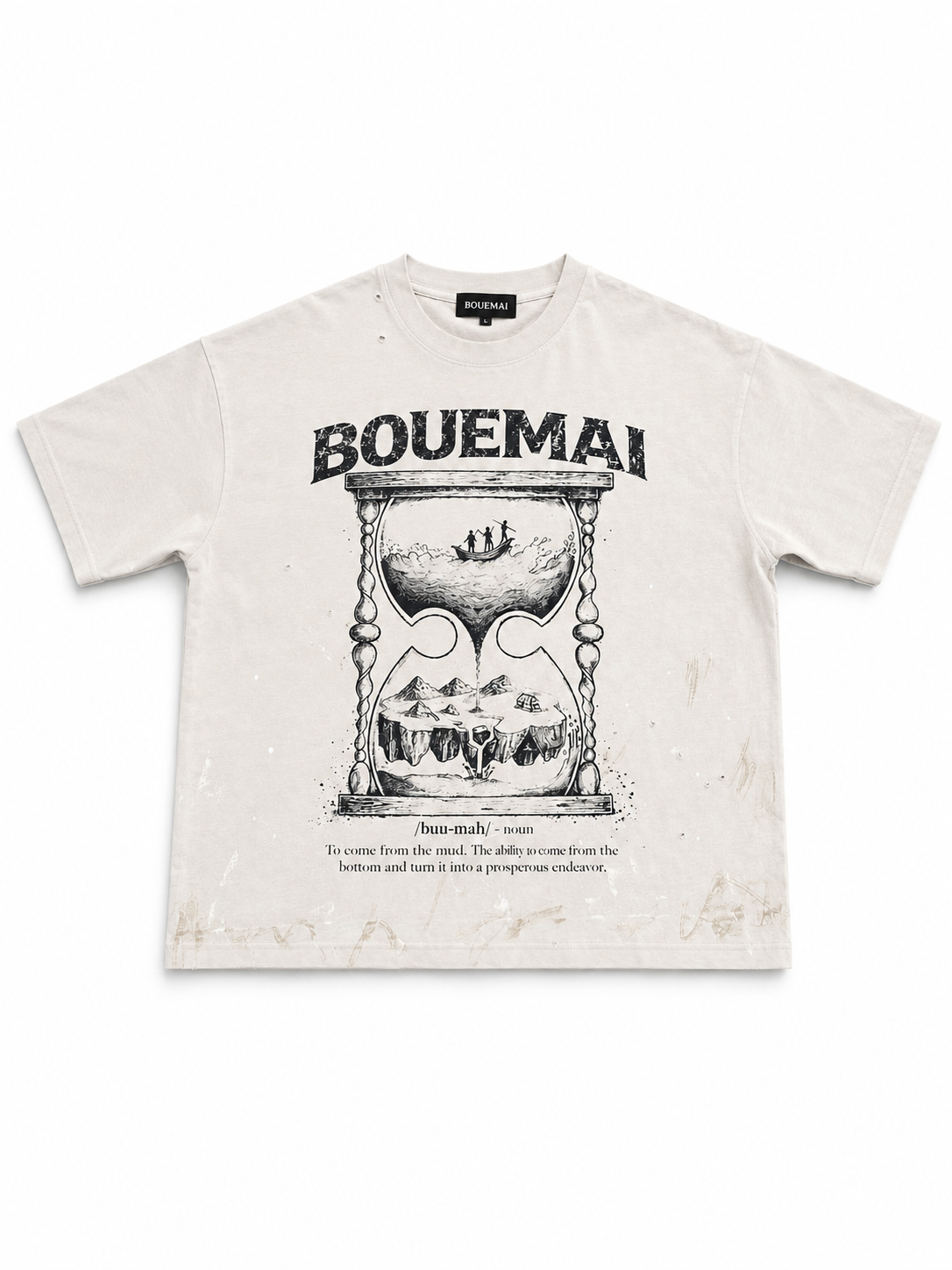 BOUEMAI HOURGLASS LOGO TEE